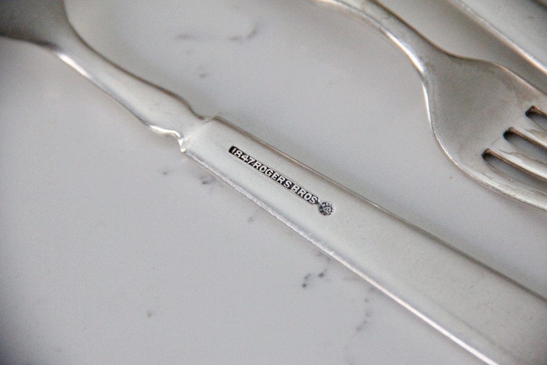 Vintage Silver Plate Forks | Flatware 8 Pcs. - Debra Hall Lifestyle